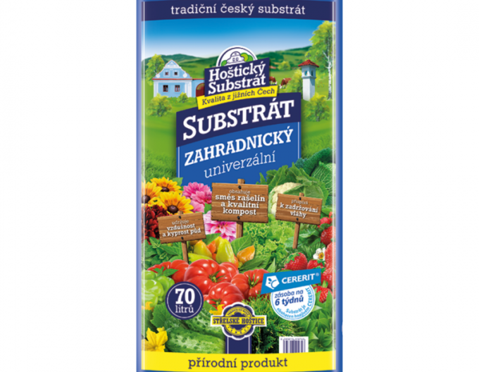 Hoštický substrát zahradnický 70l