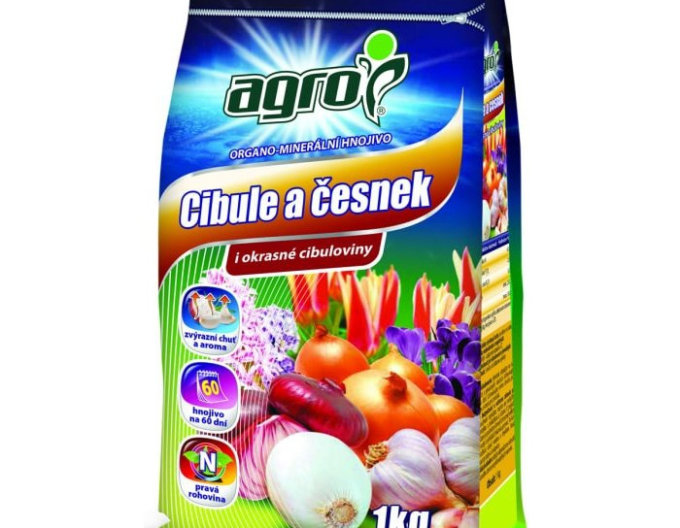 Agro organicko - minerální hnojivo pro cibuli a česnek 1kg