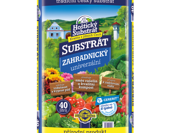 Hoštický substrát zahradnický 40l