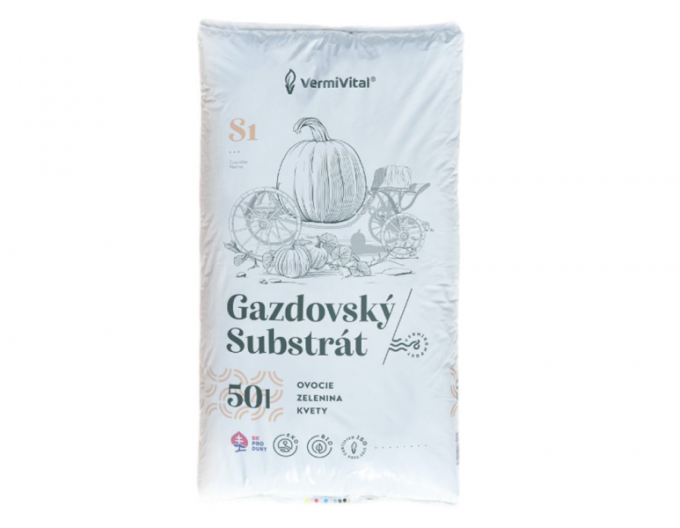 Vermivital - Farmářský substrát 50l