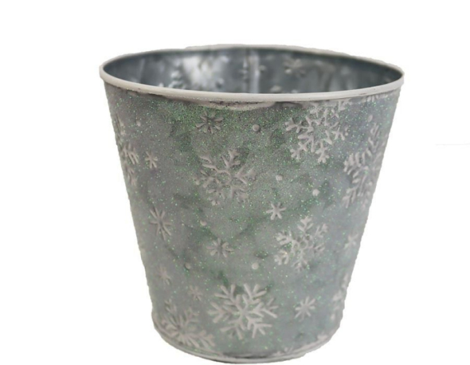 Kovový květináč K2865/2