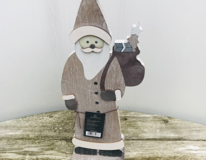 Mikuláš dřevěný 29cm