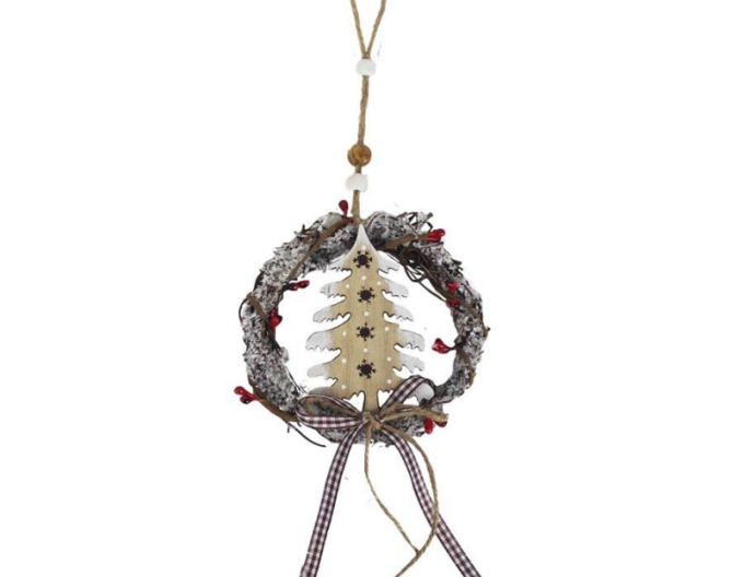 Dekorativní věnec k zavěšení