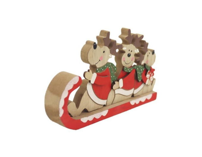 Dřevěný adventní kalendář