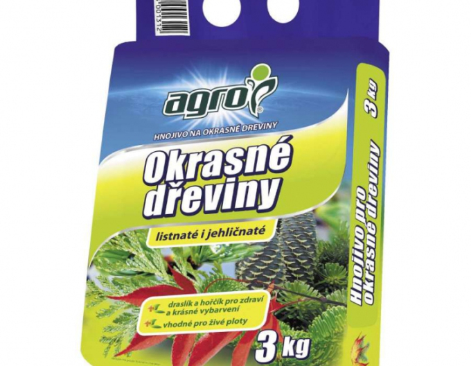 AGRO Hnojivo pro okrasné dřeviny 3kg