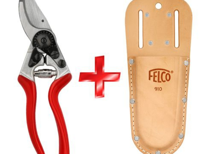 FELCO 8 Nůžky + FELCO 910 - pouzdro