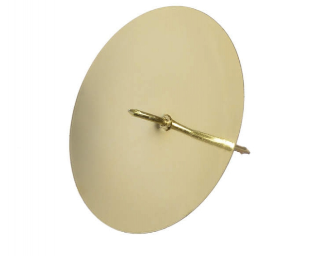 Svícen zlatý 7cm 4ks