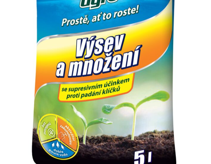 Agro substrát pro výsev a množení so supresívnim účinkem 5l