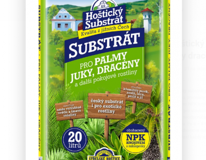 Hoštický Substrát pro palmy, juky, dracény 20l