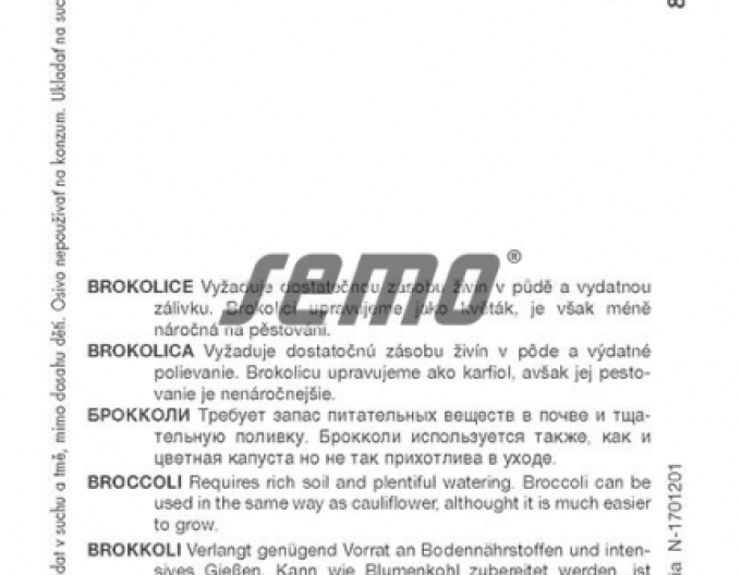 Semo brokolice ´Lucky F1´
