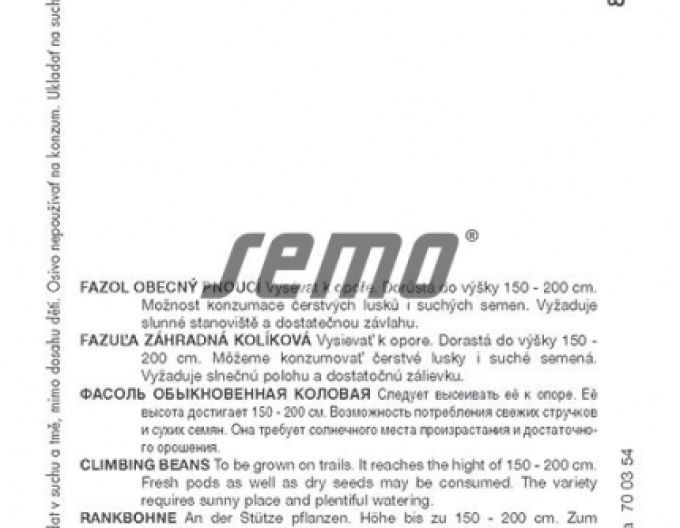 Semo Fazole obecný pnoucí ´Meraviglia Di Venezia´