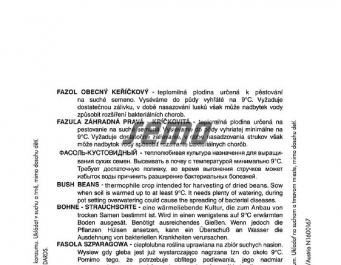 Semo Fazol obecný keříčkový ´Cannellino´