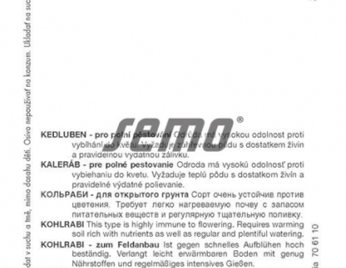 Semo Kedluben ´Moravia´