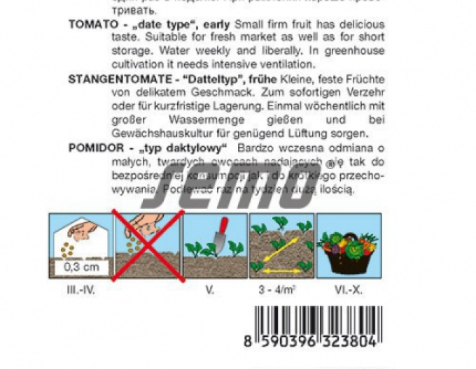 Semo Rajče tyčkové Pollicino F1