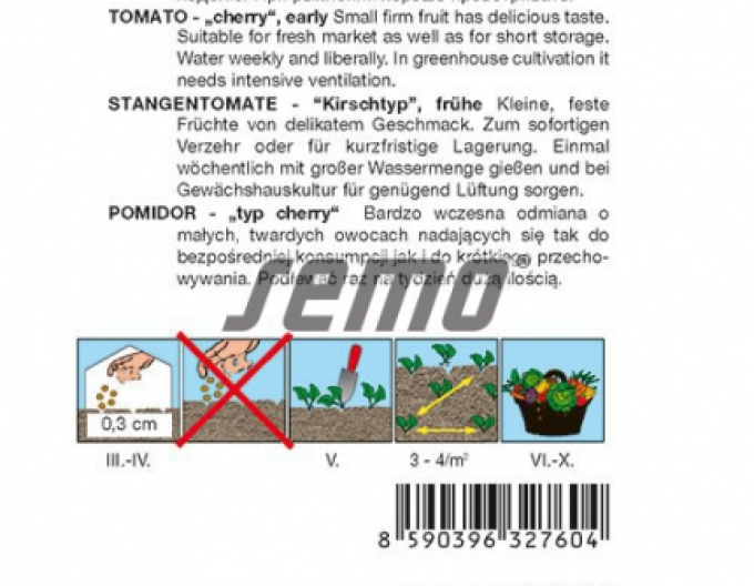 Semo Rajče tyčkové Bibi