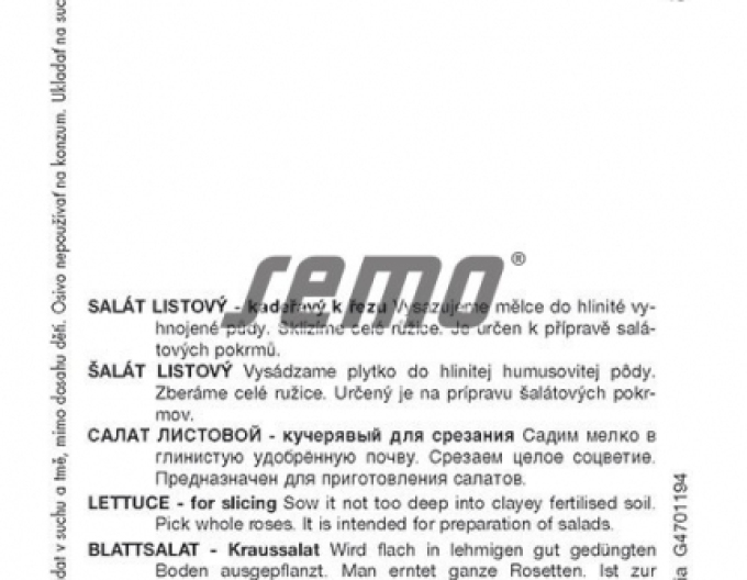 Semo Salát listový Roden