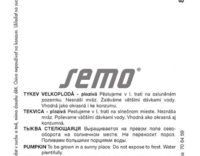 Semo Tykev velkoplodá ´Marina di Chioggia´