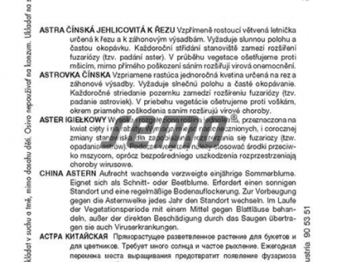 Semo Astra čínská ´Electric Zmes´
