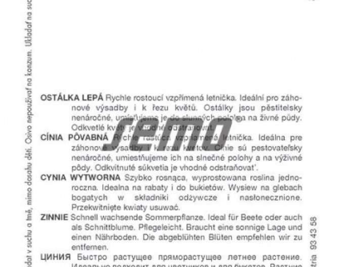 Semo Ostálka lepá ´Mix´