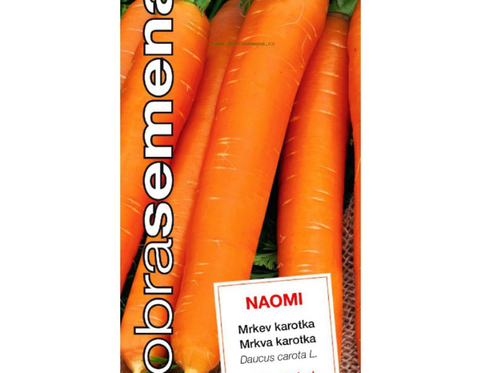 Dobrá semena Mrkev Naomi