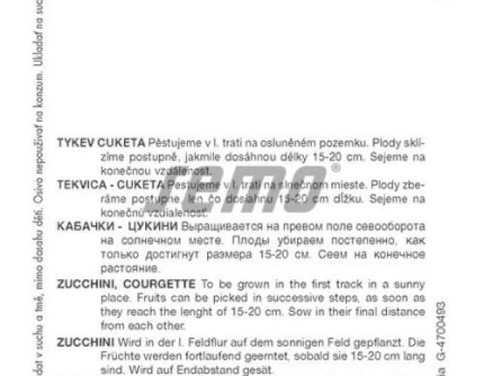 Semo Tykev cuketa Orelia F1