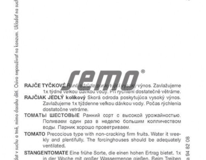 Semo Rajče tyčkové Toro F1