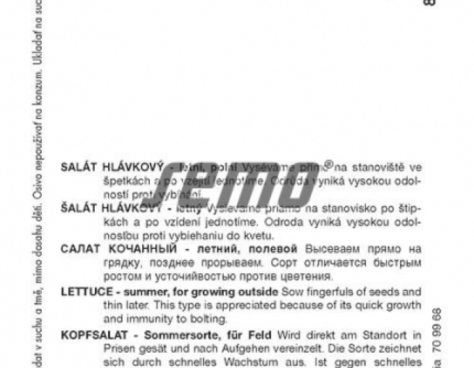 Semo Letní salát ´Jupiter´