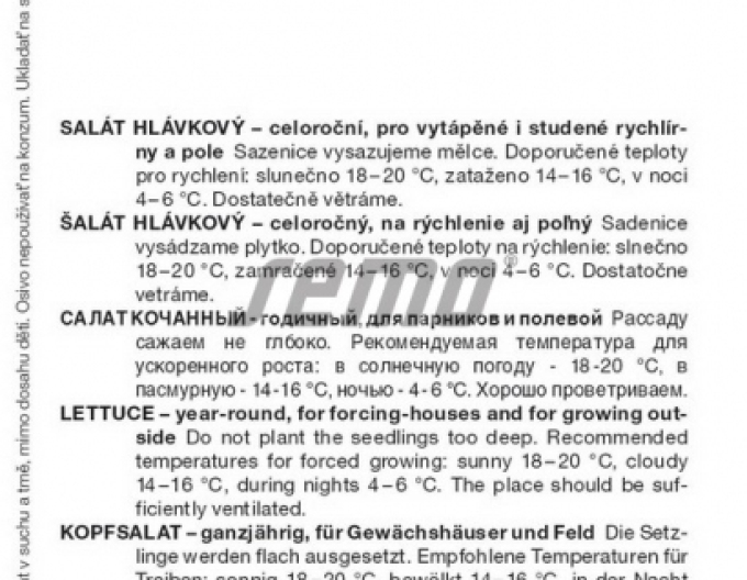 Semo Hlávkový salát ´Batavus´