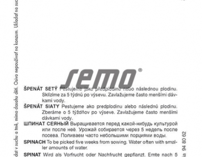 Semo Špenát setý Matador