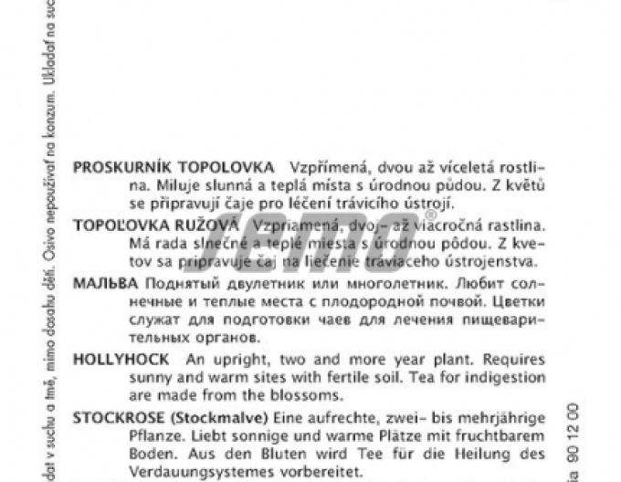 Semo Proskurník topolovka