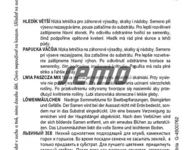 Semo Hledík větší ´Tom Pouce´