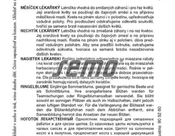 Semo Měsíček lékařský Pacific Beauty směs