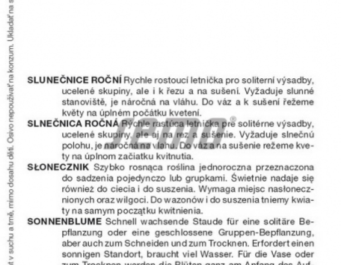 Semo Slunečnice´Claret F1´