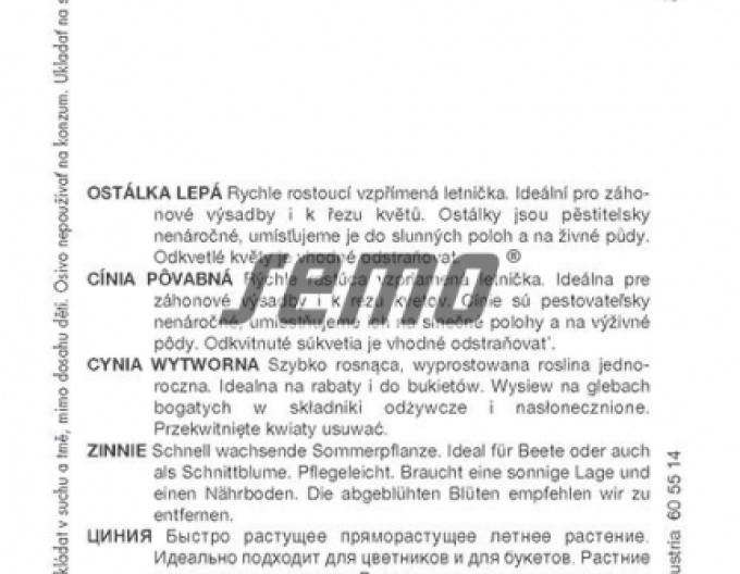 Semo Ostálka lepá ´Geant de California´