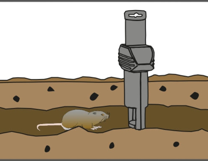 Příslušenství Swiss Inno pro past na hraboše