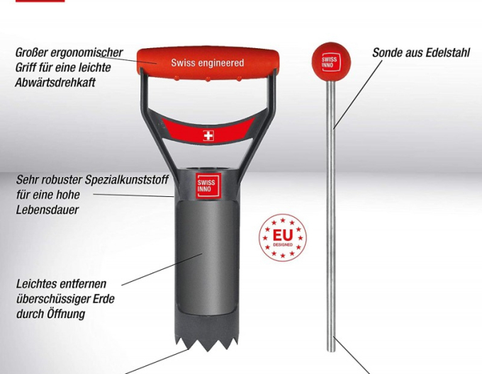 Příslušenství Swiss Inno pro past na hraboše