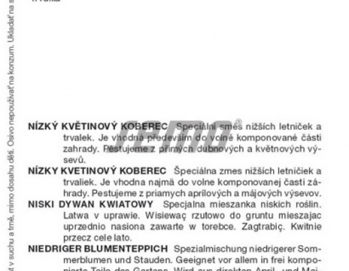 Semo Květinový koberec ´Barevné léto´