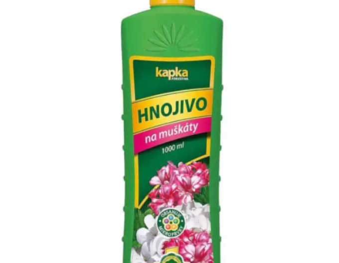 Kapka Hnojivo na muškátové keře 1l