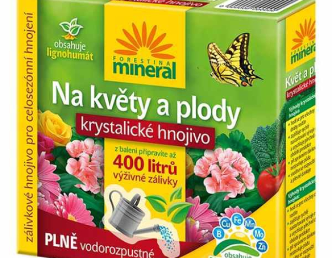 Forestina Krystalické hnojivo pro ovoce a květiny 400g