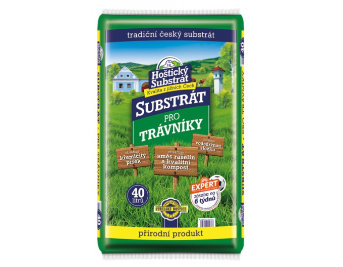 Hoštický travní substrát 40l
