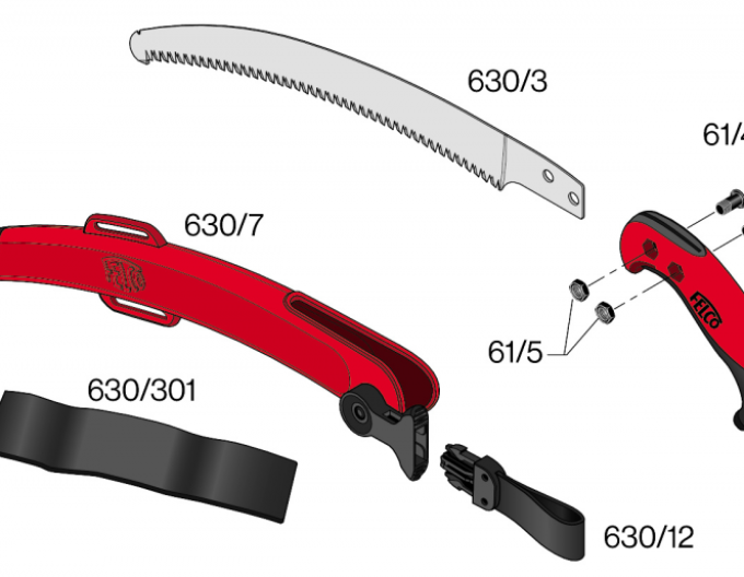 FELCO 630/3 náhradní plátek pro pilku Felco 630
