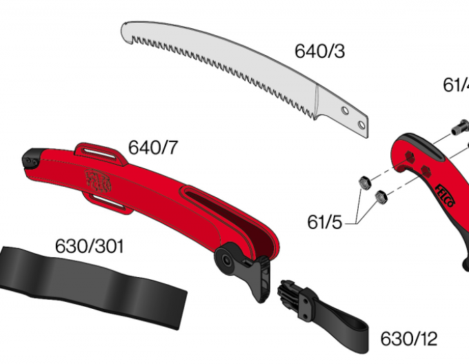 FELCO 640/3 náhradní plátek pro pilku Felco 640