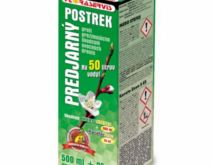 Předjarní postřik 500 ml + 25 ml
