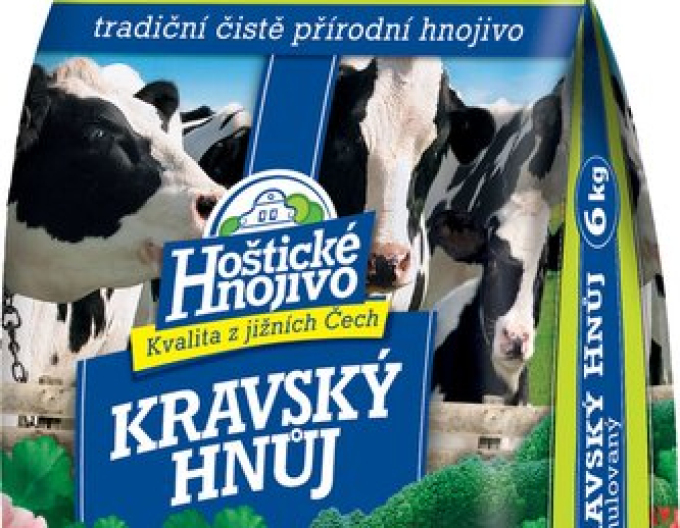 Hostický kravský hnůj 6 kg