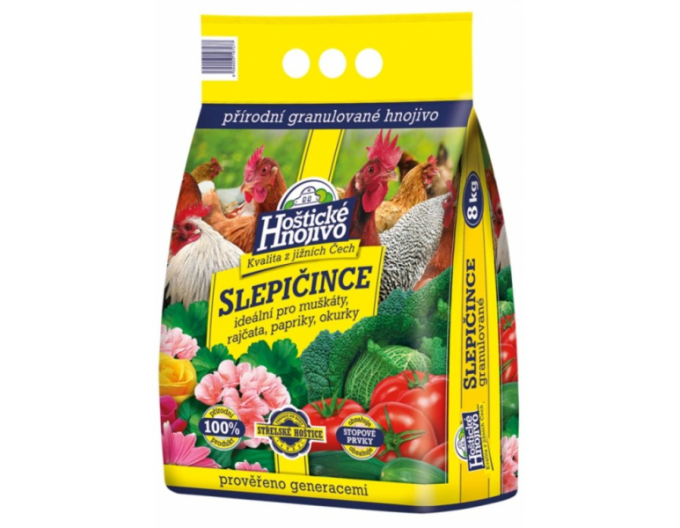 Hoštické Slepachince granulované 8kg