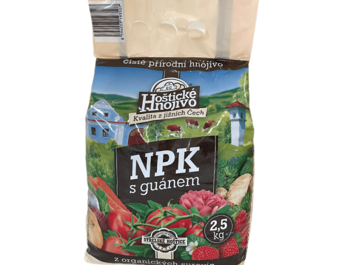 Hoštické NPK s guánem 2,5 kg