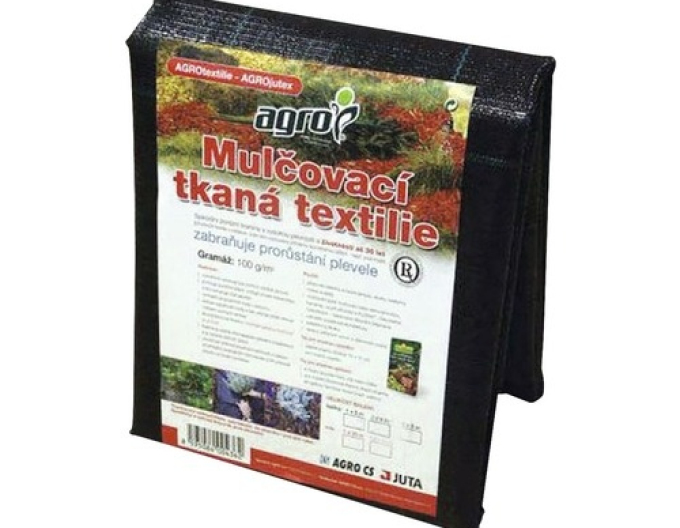 Tkaná textilie černá 100g, 1,6 x 10 m