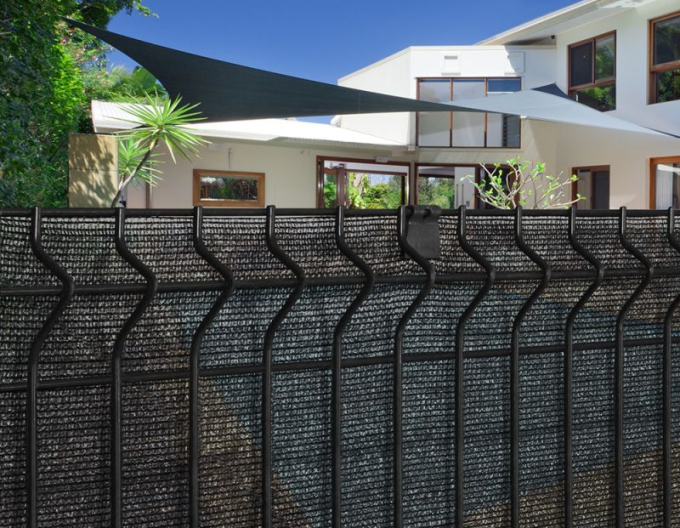 Stínicí síť 90% - antracitová - 2 x 10 m