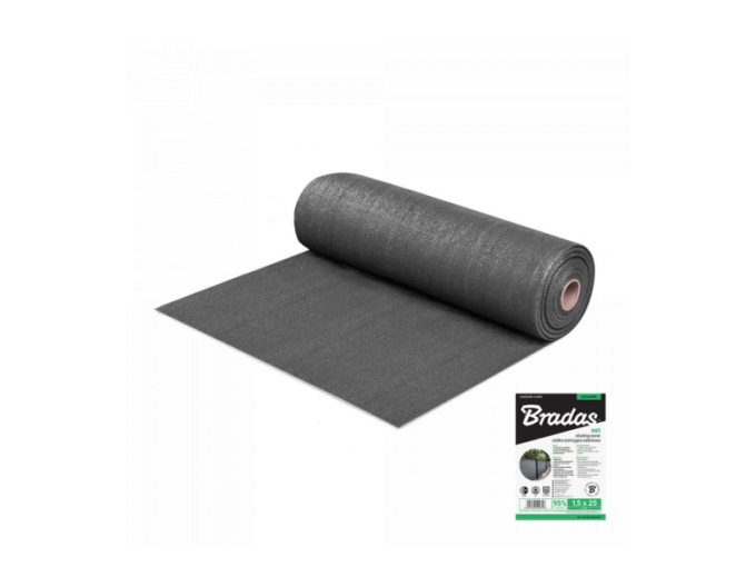 Stínicí síť 90% - antracit - 1,5 x 25 m