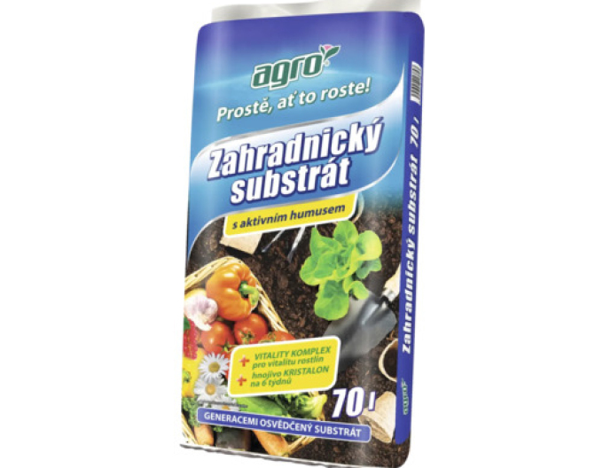 Agro Zahradnický substrát 70l
